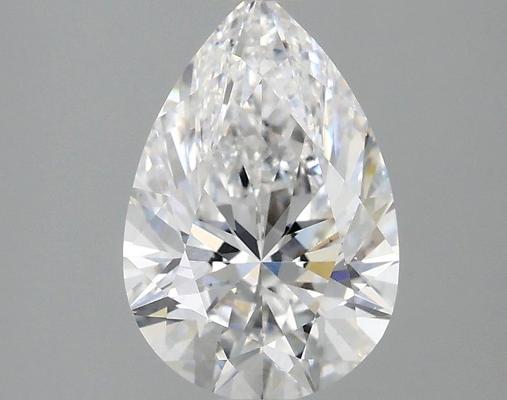 2.0 Carat Pear Shaped Excellent Cut VS2 IGI Certified Lab Grown Diamond