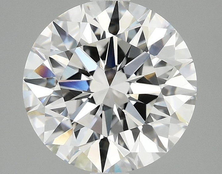 2.89 Carat Round Shaped Excellent Cut VVS2 IGI Certified Lab Grown Diamond