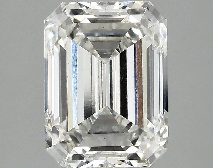 3.03 Carat Emerald Shaped Excellent Cut VS2 IGI Certified Lab Grown Diamond