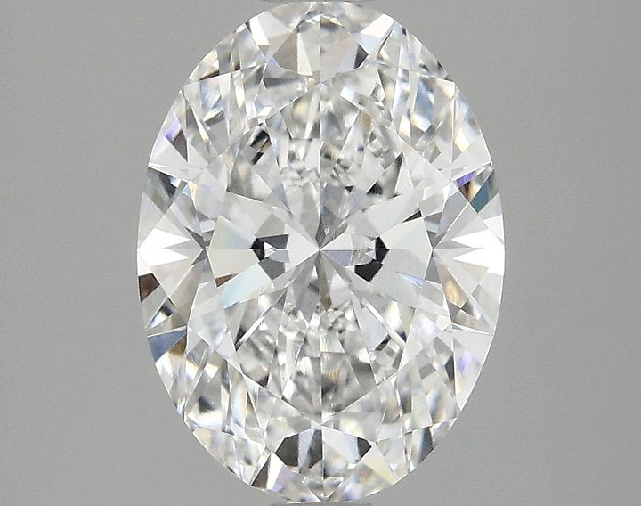 2.55 Carat Oval Shaped Ideal Cut VVS2 IGI Certified Lab Grown Diamond