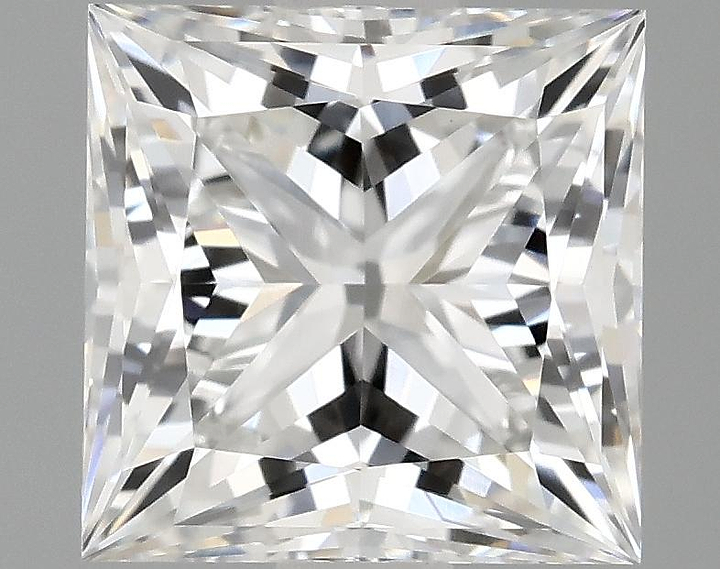 1.94 Carat Princess Shaped Ideal Cut VVS2 IGI Certified Lab Grown Diamond