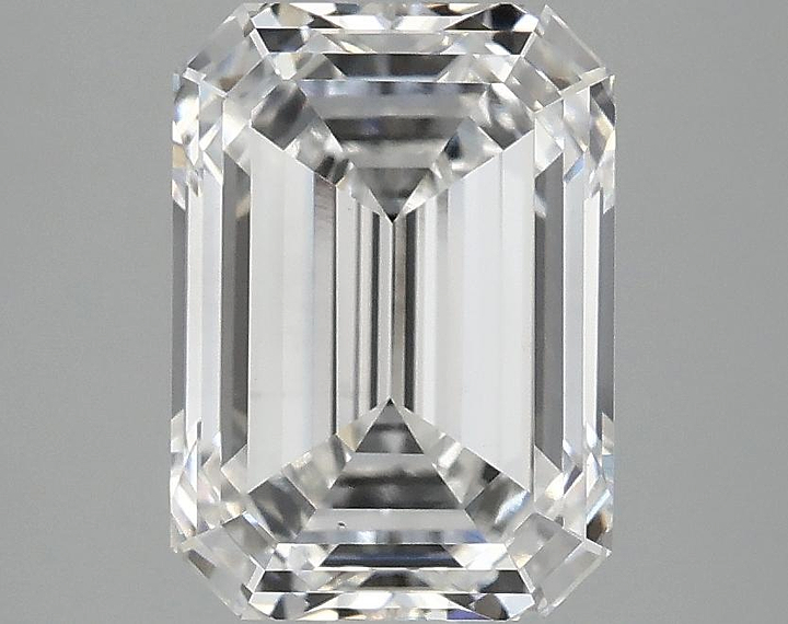 3.08 Carat Emerald Shaped Excellent Cut VS1 IGI Certified Lab Grown Diamond