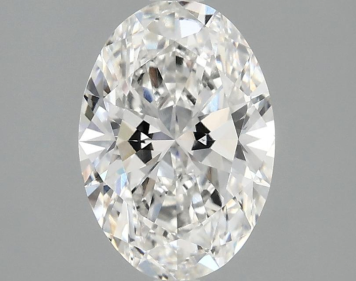 1.63 Carat Oval Shaped Ideal Cut VVS2 IGI Certified Lab Grown Diamond