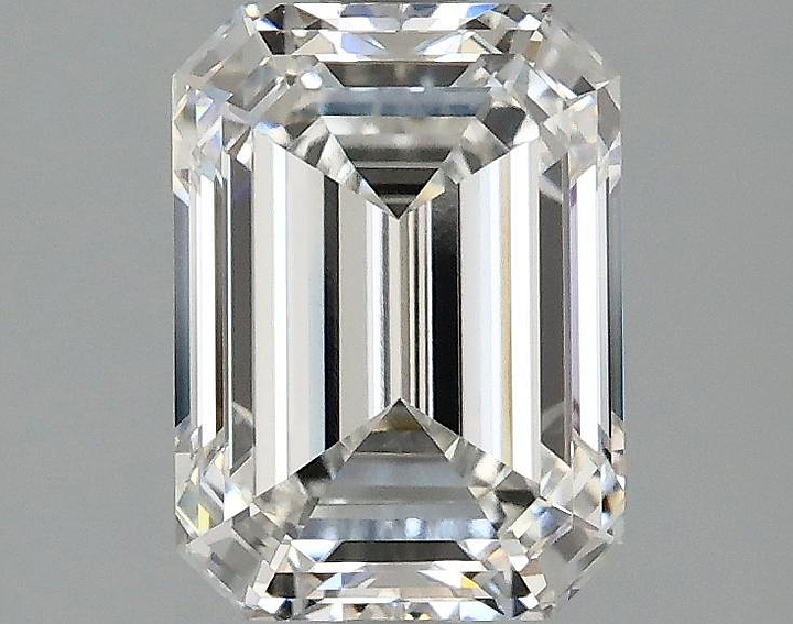 1.98 Carat Emerald Shaped Excellent Cut VVS2 IGI Certified Lab Grown Diamond