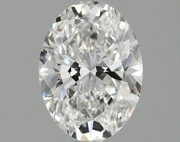 1.5 Carat Oval Shaped Excellent Cut VVS2 IGI Certified Lab Grown Diamond