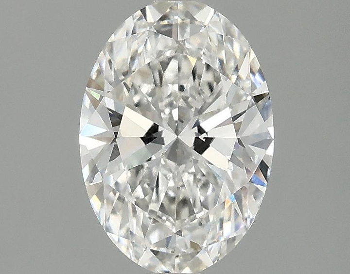 1.58 Carat Oval Shaped Ideal Cut VVS2 IGI Certified Lab Grown Diamond