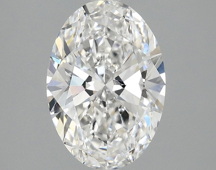 2.1 Carat Oval Shaped Ideal Cut VS1 IGI Certified Lab Grown Diamond