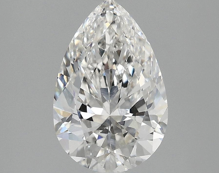 2.03 Carat Pear Shaped Excellent Cut VS1 IGI Certified Lab Grown Diamond