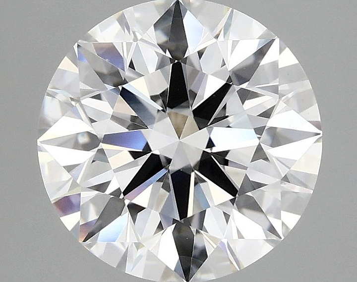 3.05 Carat Round Shaped Ideal Cut VVS2 IGI Certified Lab Grown Diamond