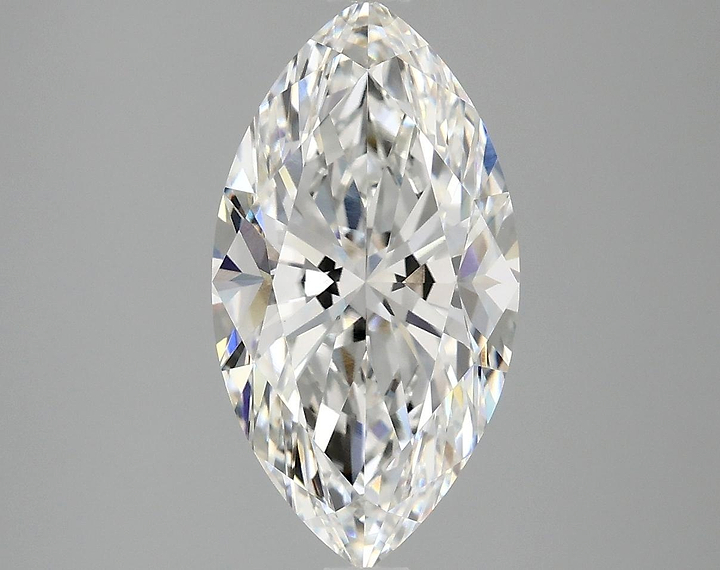 2.99 Carat Marquise Shaped Excellent Cut VVS2 IGI Certified Lab Grown Diamond