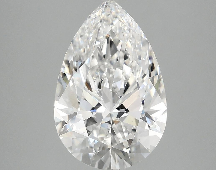 3.04 Carat Pear Shaped Excellent Cut VS1 IGI Certified Lab Grown Diamond
