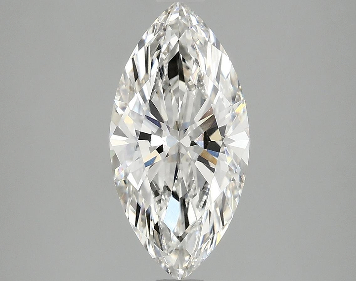 2.04 Carat Marquise Shaped Ideal Cut VVS2 IGI Certified Lab Grown Diamond