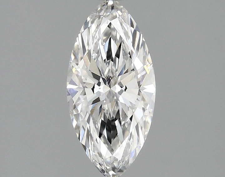 0.98 Carat Marquise Shaped Excellent Cut VVS2 IGI Certified Lab Grown Diamond