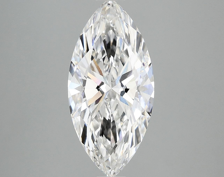 2.97 Carat Marquise Shaped Excellent Cut VS1 IGI Certified Lab Grown Diamond