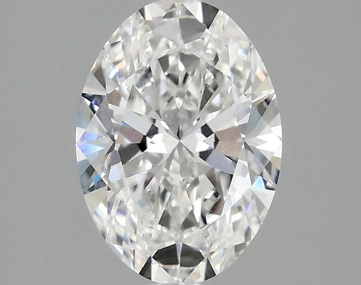 1.58 Carat Oval Shaped Ideal Cut VVS2 IGI Certified Lab Grown Diamond