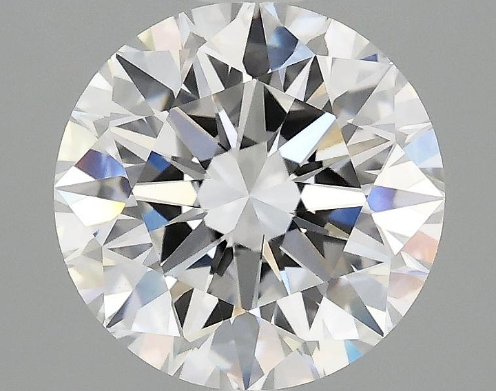 2.52 Carat Round Shaped Excellent Cut VVS2 IGI Certified Lab Grown Diamond