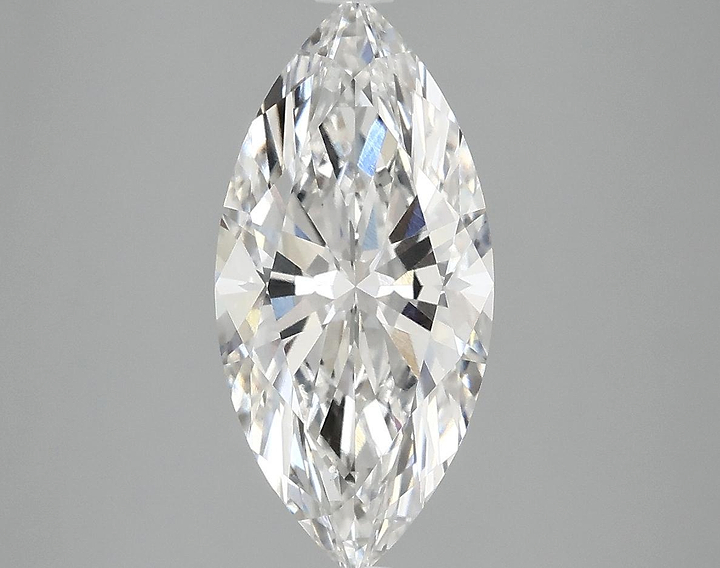 2.45 Carat Marquise Shaped Excellent Cut VS1 IGI Certified Lab Grown Diamond