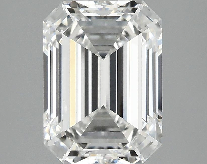 3.05 Carat Emerald Shaped Excellent Cut VS1 IGI Certified Lab Grown Diamond