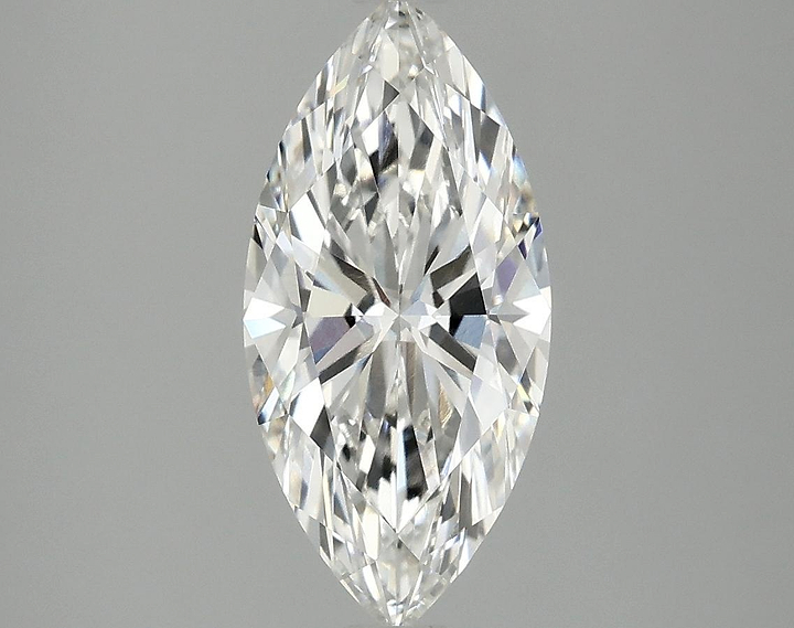 2.07 Carat Marquise Shaped Excellent Cut VVS2 IGI Certified Lab Grown Diamond
