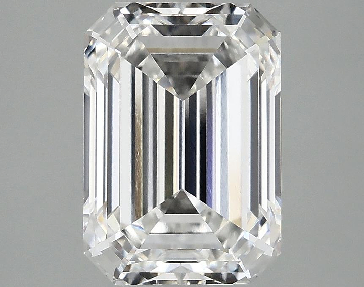 3.04 Carat Emerald Shaped Ideal Cut VVS2 IGI Certified Lab Grown Diamond