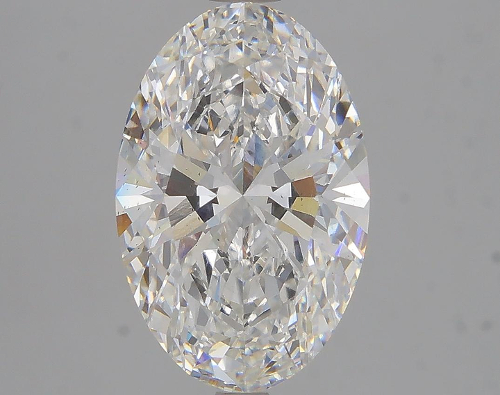4.28 Carat Oval Shaped Excellent Cut SI1 IGI Certified Lab Grown Diamond