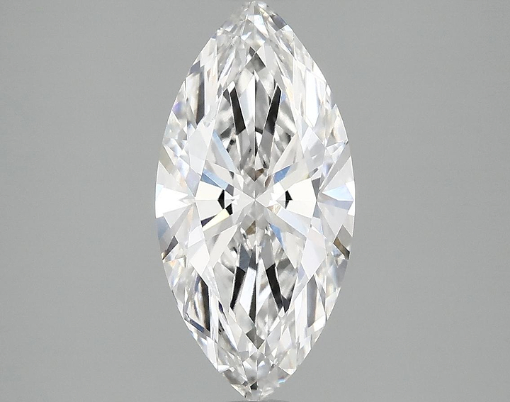1.91 Carat Marquise Shaped Excellent Cut VVS2 IGI Certified Lab Grown Diamond