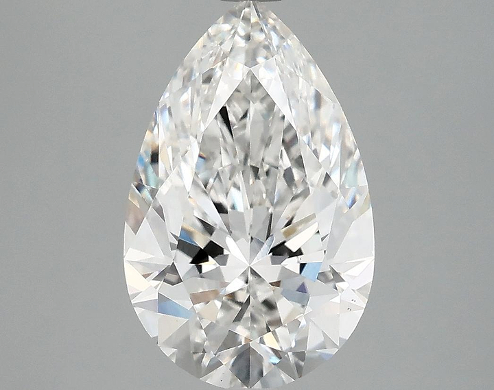 3.1 Carat Pear Shaped Ideal Cut VS1 IGI Certified Lab Grown Diamond