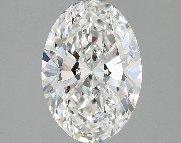 1.87 Carat Oval Shaped Ideal Cut VVS2 IGI Certified Lab Grown Diamond