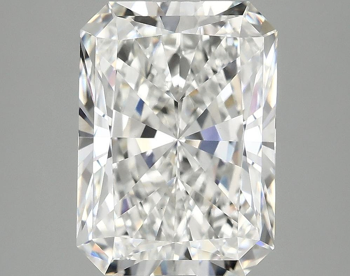 3.84 Carat Radiant Shaped Excellent Cut VVS2 IGI Certified Lab Grown Diamond