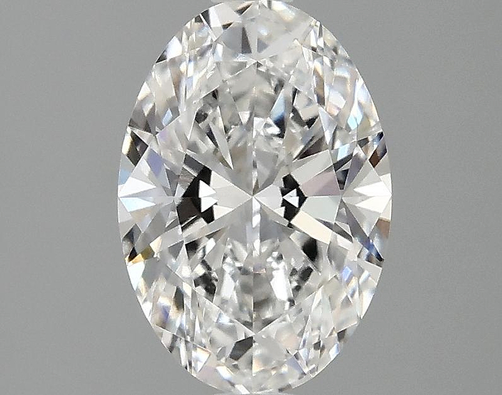 1.55 Carat Oval Shaped Ideal Cut VVS2 IGI Certified Lab Grown Diamond