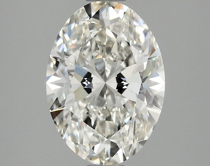 2.1 Carat Oval Shaped Ideal Cut VVS2 IGI Certified Lab Grown Diamond