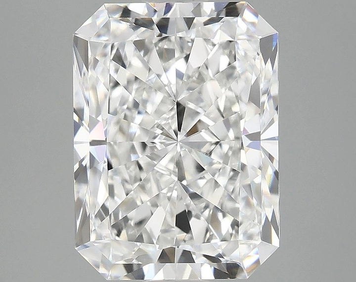 3.09 Carat Radiant Shaped Excellent Cut VVS2 IGI Certified Lab Grown Diamond