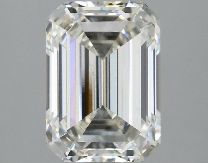 2.56 Carat Emerald Shaped Ideal Cut VS1 IGI Certified Lab Grown Diamond