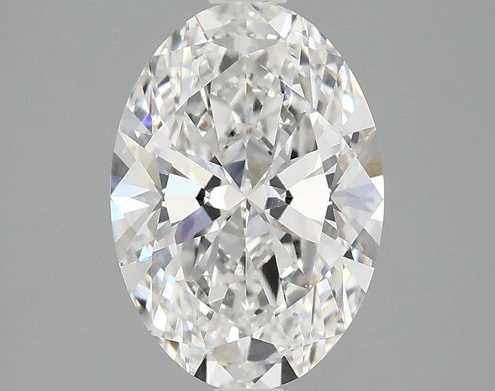 2.08 Carat Oval Shaped Ideal Cut VVS2 IGI Certified Lab Grown Diamond