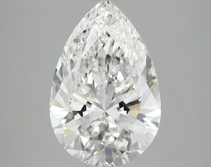 4.04 Carat Pear Shaped Excellent Cut VS2 IGI Certified Lab Grown Diamond