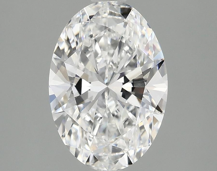 2.1 Carat Oval Shaped Ideal Cut VVS2 IGI Certified Lab Grown Diamond