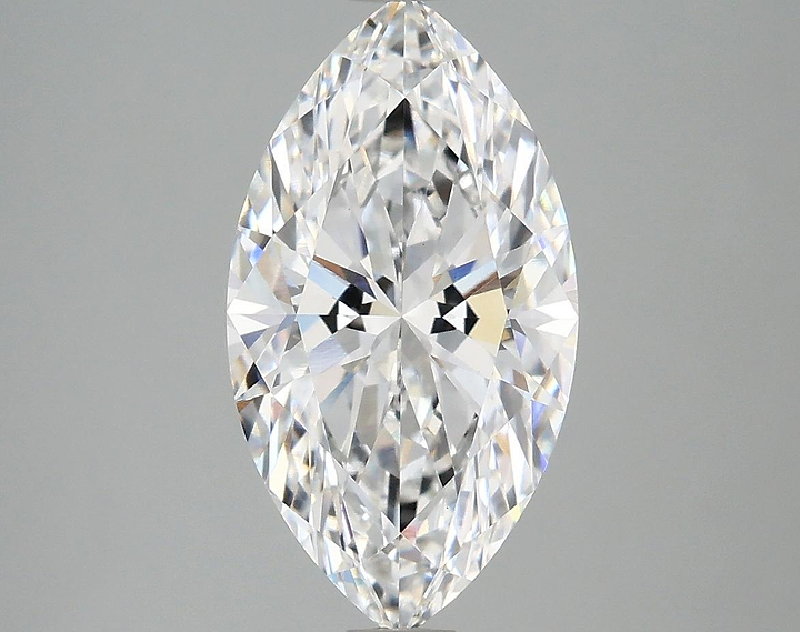 3.04 Carat Marquise Shaped Excellent Cut VS1 IGI Certified Lab Grown Diamond