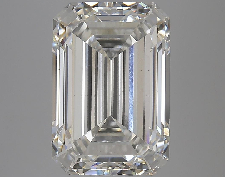 7.16 Carat Emerald Shaped Ideal Cut VS1 IGI Certified Lab Grown Diamond