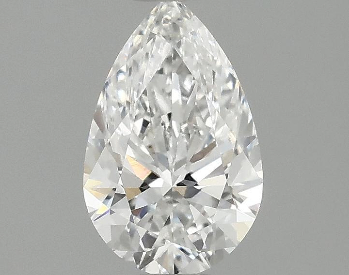 0.99 Carat Pear Shaped Ideal Cut VVS2 IGI Certified Lab Grown Diamond