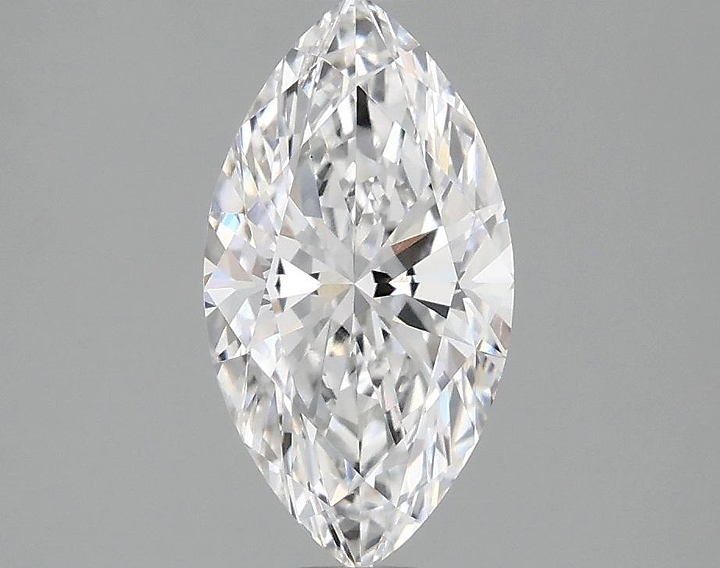 1.46 Carat Marquise Shaped Excellent Cut VVS2 IGI Certified Lab Grown Diamond