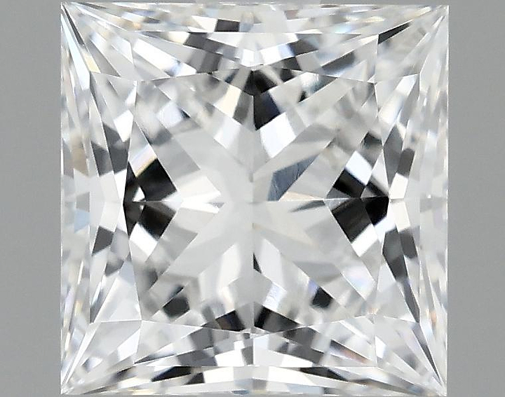 1.48 Carat Princess Shaped Ideal Cut VVS2 IGI Certified Lab Grown Diamond