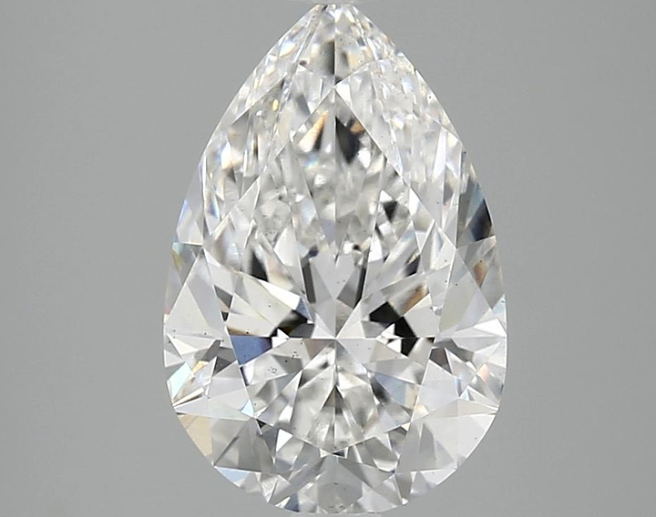 3.04 Carat Pear Shaped Excellent Cut VS2 IGI Certified Lab Grown Diamond