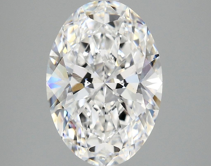 3.05 Carat Oval Shaped Ideal Cut VVS2 IGI Certified Lab Grown Diamond