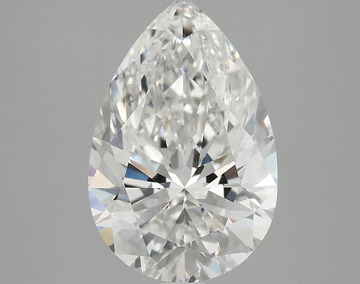 3.08 Carat Pear Shaped Excellent Cut VS1 IGI Certified Lab Grown Diamond