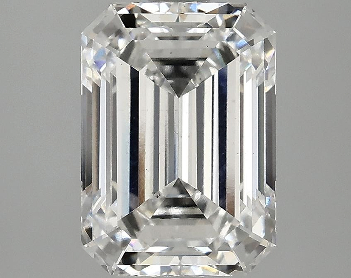3.1 Carat Emerald Shaped Ideal Cut VS2 IGI Certified Lab Grown Diamond