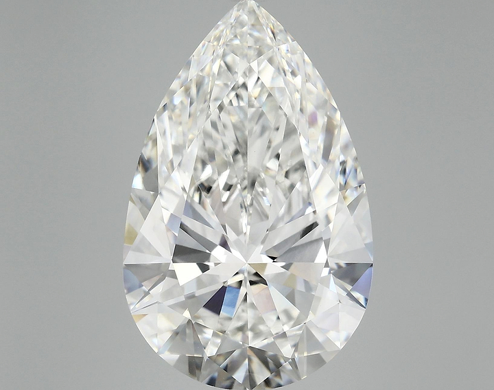 10.04 Carat Pear Shaped Ideal Cut VVS2 IGI Certified Lab Grown Diamond