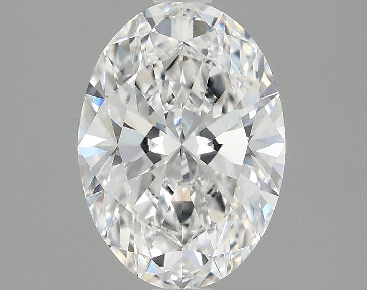 2.05 Carat Oval Shaped Ideal Cut VVS2 IGI Certified Lab Grown Diamond