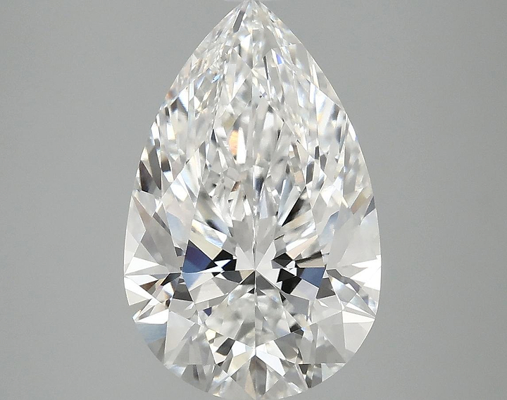 4.01 Carat Pear Shaped Ideal Cut VS1 IGI Certified Lab Grown Diamond
