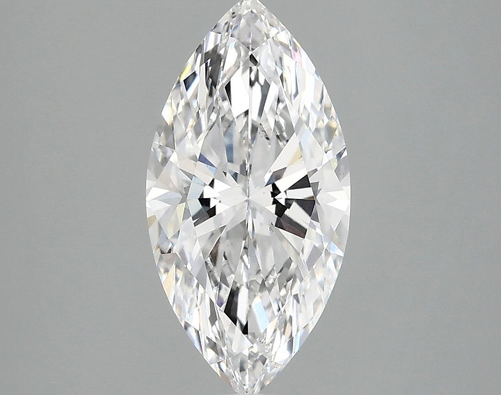 2.06 Carat Marquise Shaped Ideal Cut VS1 IGI Certified Lab Grown Diamond