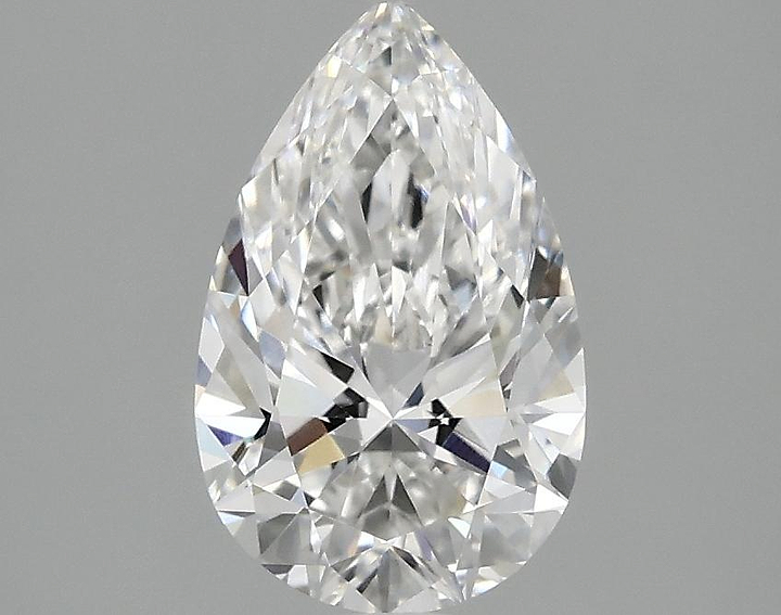 1.41 Carat Pear Shaped Ideal Cut VVS2 IGI Certified Lab Grown Diamond